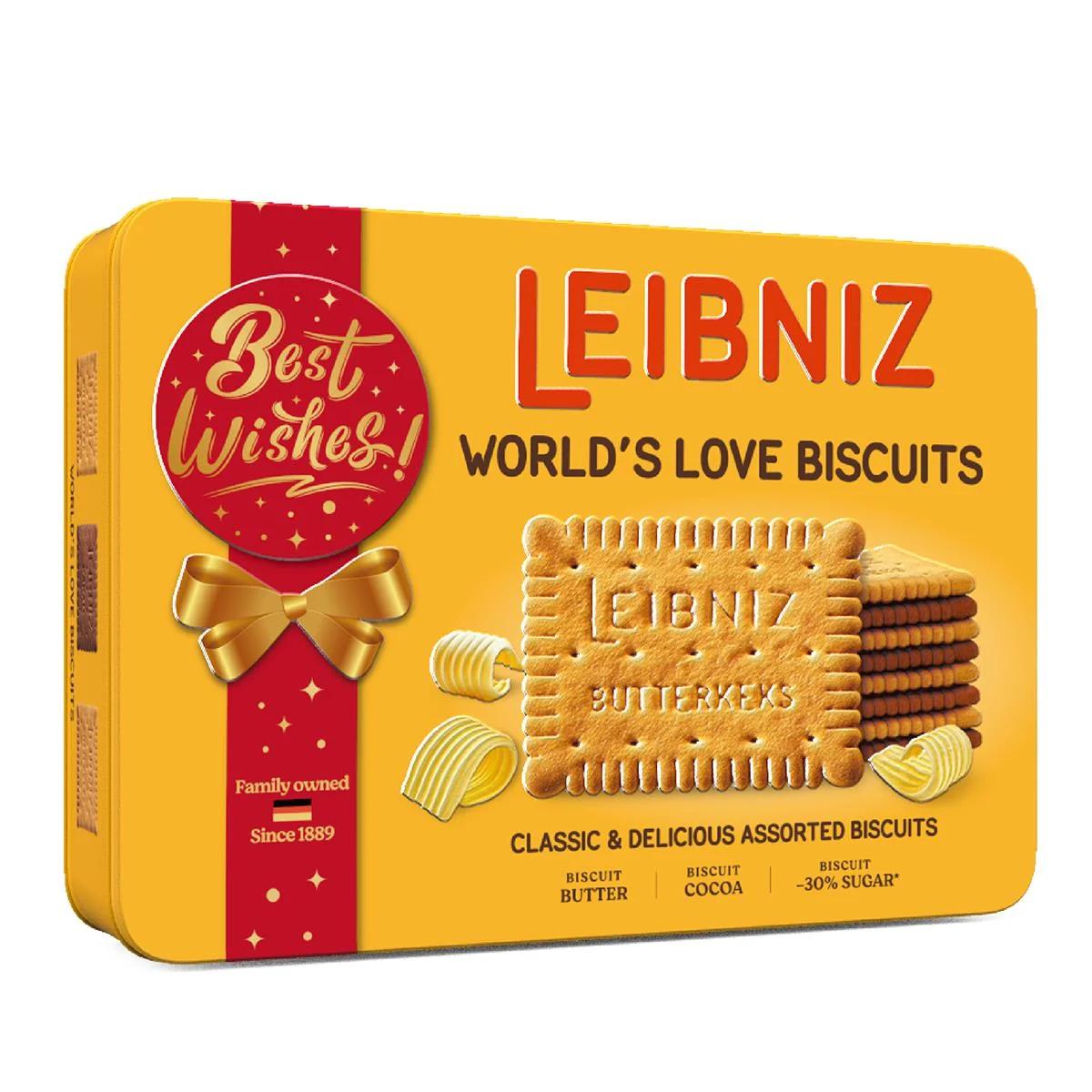Bánh quy bơ Leibniz thiếc 600g